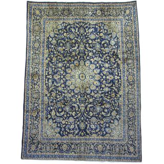 Persian Mashad Hand knotted Wool Rug (8 x 111)