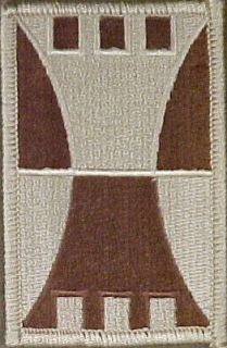 416th Engineering Command Desert Patch Clothing