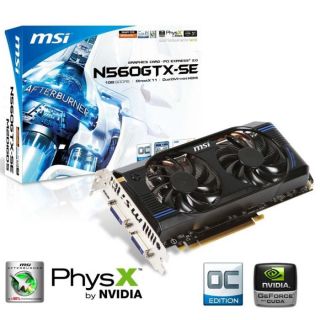 MSI GeForce GTX560 SE 1Go GDDR5   Achat / Vente CARTE GRAPHIQUE MSI