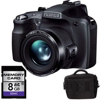 Fujifilm FinePix SL300 14MP Digital Camera with 8GB Bundle