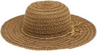 TROPICAL TRENDS Woven Straw Sun Hat [LT103 ASST/LT103