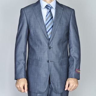 Giorgio Fiorelli Mens Denim Blue 2 button Suit