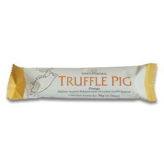 Truffle Pig Bar   Dark Chocolate Orange   6 pack Grocery