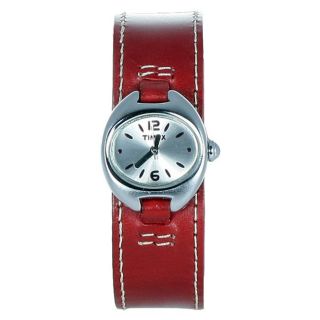 Timex Womens Casual Leather Watch