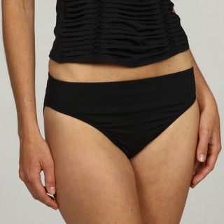 Jantzen Womens High Waist Black Swimsuit Bottoms