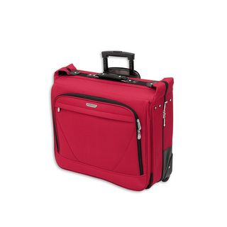 American Trunk & Case Air Lites Red 44 inch Wheeled Garment Bag