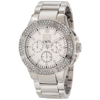Marc Ecko Mens Silver Stainless Steel Chronograph Watch Today $149