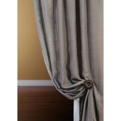 Signature Greystone Linen 120 inch Curtain Panel