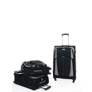 Black / Dark Grey   Valise 78+69+55cm Eiffel Bagagesfr valise 78+69