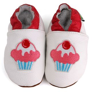 Cupcake Soft Sole Leather Baby Shoes