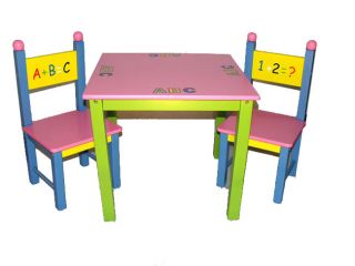 123 Kids Table & Chair Set
