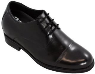 Elevator Shoes   X7708   3.3 Inches Taller (Black) Shoes