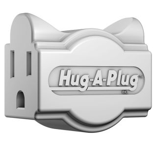 Hug a plug Dual Outlet 125v Adapter Plug (Pack of 6)