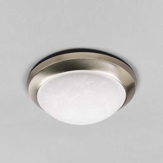 Round 14 inch Brushed Nickel Ceiling Fixture