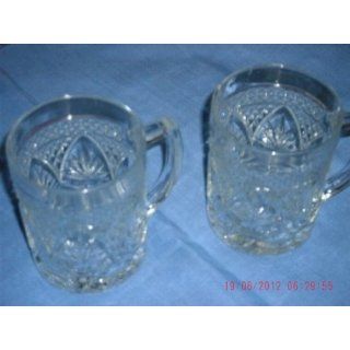 Luminarc By J.G. Durand Glass Mugs 