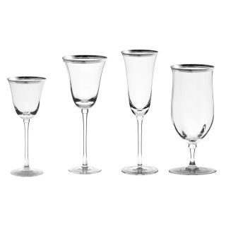 Windsor Silver 16 piece Glassware Set Today $127.99
