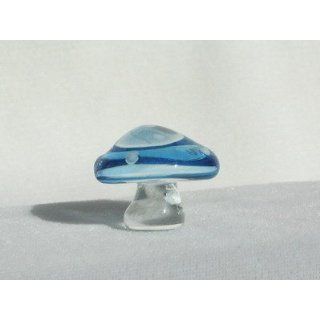 Collectibles Crystal FigurinesLight Blue Button Mushroom