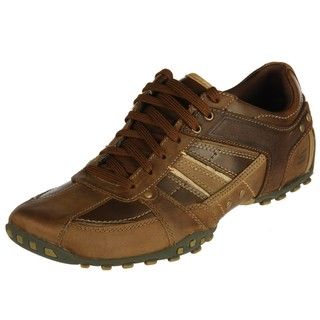 Skechers Mens Owner Side stitched Leather Shoes