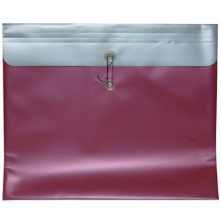 Metallic Pink 15 in x 18 in Plastic Envelope (Set of 12)