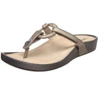 Aetrex Womens Labella Ring Thong Sandal