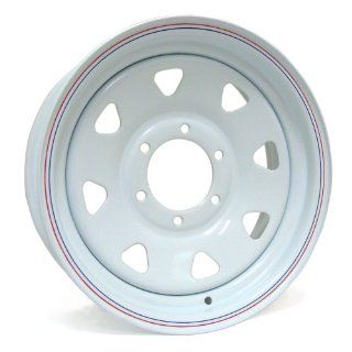 14x6 Sendel S62 (White) Wheels/Rims 5x114.3 (S62 46545)  