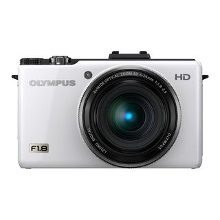 Olympus XZ 1 10MP White Digital Camera