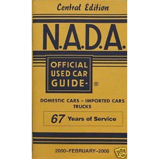 NADA Used Car Guide   Central Edition   February, 2000