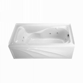 American Standard Arctic White Acrylic Skirted Jetted Whirlpool Tub