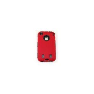 Body Armor Super Case for iPhone 4G   Comparable to Otterbox   Red