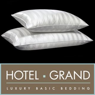 Hotel Grand Silk 1300 Thread Count Siberian White Down Pillow