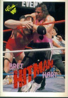 WWF Wrestling Card #123  Bret Hitman Hart