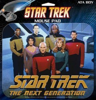 Star Trek TNG The Next Generation Cast Mouse Pad Office