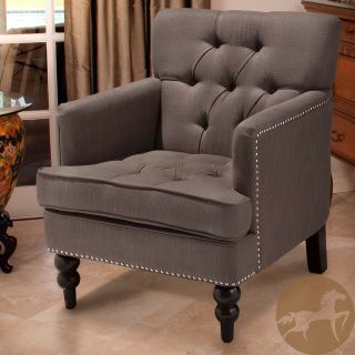 Christopher Knight Home Malone Charcoal Grey Club Chair Today $284.75