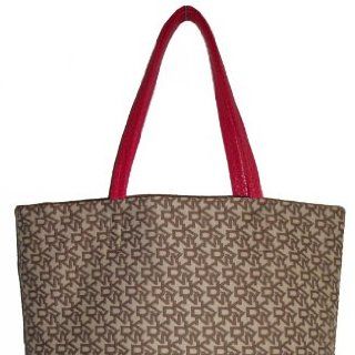 Womens Large DKNY Town & Country Tote Handbag (Chino Pink)