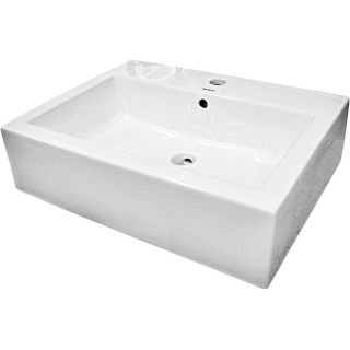 Ceramic White Vessel Sink Today $138.99 1.0 (1 reviews)