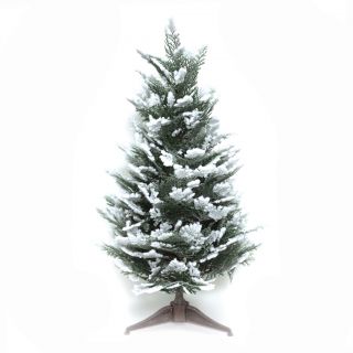 Good Tidings Snow Cedar 23 inch Tabletop Seasonal Tree Today $16.99