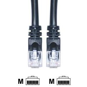 20 foot CAT 5E Black Ethernet Cable (Pack of 5)