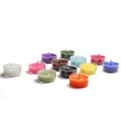Oversized Plastic Cup Tea Light Candles (Case of 144)