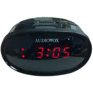 Audiovox AM/FM Clock Radio (Refurbished)