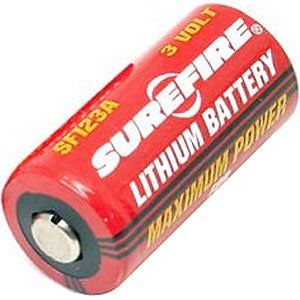 Surefire SF123A 3 Volt Lithium Batteries (10 pack) Camera