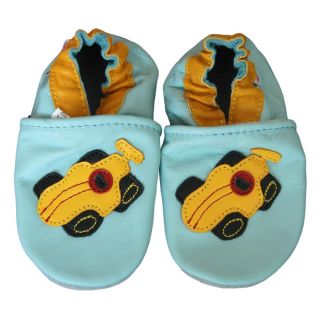 Baby Pie Race Car Leather Boys Shoes