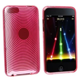 Pink Circle TPU Rubber Case for Apple iPod Touch 2nd/ 3rd Generation