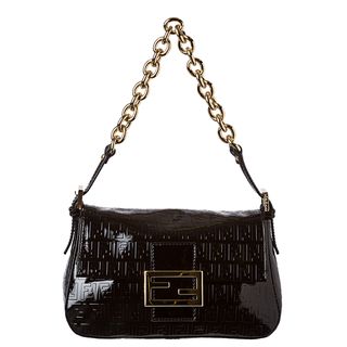 Fendi Patent Leather Mini Handbag