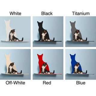 Cat Silhouette Cat Shelf   Perch