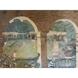 108x128 Paradise Mosaic Mural Art Tile Wall Decor