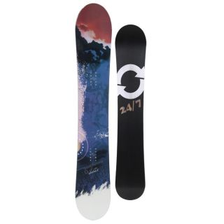 24 Seven Womens Black Abstract 152 cm Snowboard