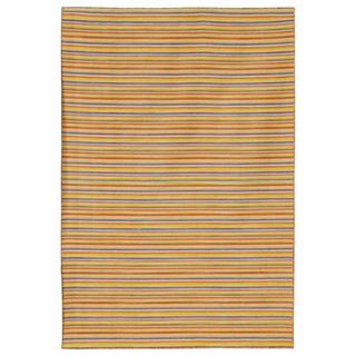Flat Weave Wool Rug (8 x 10)