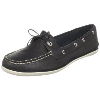 Sperry Top Sider Womens Montauk Moccasin,Black,7 M US