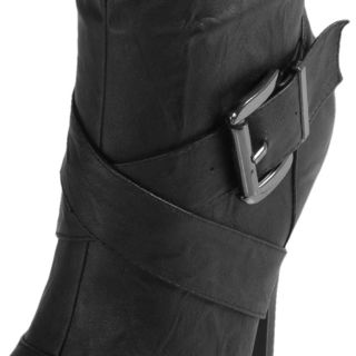 Journee Collection Womens Katherine 2 Strappy Heeled Boots