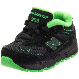 New Balance 993 Lace Up Running Shoe (Infant/Toddler)